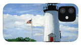 Cape Poge Lighthouse Martha's Vineyard Massachusetts - Phone Case