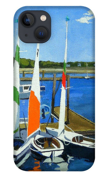 Chatham Harbor Boats Chatham Cape Cod Massachusetts - Phone Case