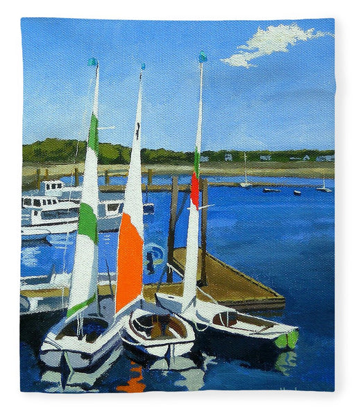 Chatham Harbor Boats Chatham Cape Cod Massachusetts - Blanket