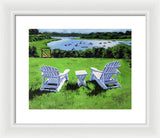 Chatham Harbor Massachusetts - Framed Print