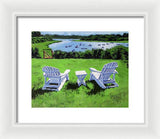 Chatham Harbor Massachusetts - Framed Print