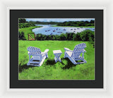 Chatham Harbor Massachusetts - Framed Print