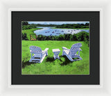 Chatham Harbor Massachusetts - Framed Print