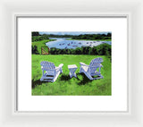 Chatham Harbor Massachusetts - Framed Print