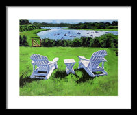 Chatham Harbor Massachusetts - Framed Print