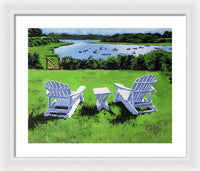 Chatham Harbor Massachusetts - Framed Print