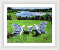 Chatham Harbor Massachusetts - Framed Print