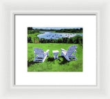 Chatham Harbor Massachusetts - Framed Print