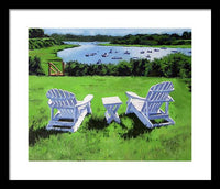 Chatham Harbor Massachusetts - Framed Print