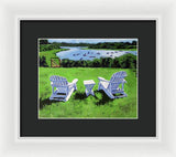 Chatham Harbor Massachusetts - Framed Print