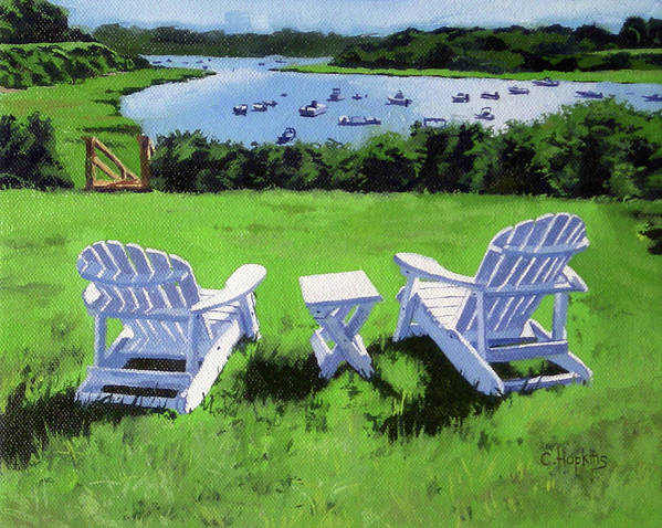 Chatham Harbor Massachusetts - Art Print