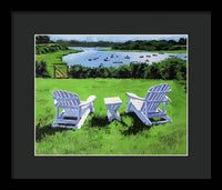 Chatham Harbor Massachusetts - Framed Print