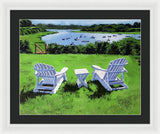 Chatham Harbor Massachusetts - Framed Print