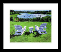 Chatham Harbor Massachusetts - Framed Print