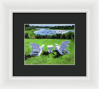 Chatham Harbor Massachusetts - Framed Print