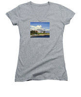 Cliff Walk Newport Rhode Island - Women's V-Neck