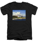 Cliff Walk Newport Rhode Island - Men's V-Neck T-Shirt