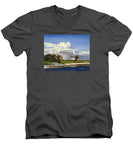 Cliff Walk Newport Rhode Island - Men's V-Neck T-Shirt