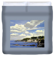 Cliffwalk Newport Rhode Island - Duvet Cover