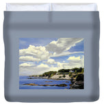 Cliffwalk Newport Rhode Island - Duvet Cover