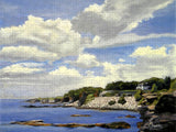 Cliffwalk Newport Rhode Island - Puzzle