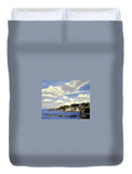 Cliffwalk Newport Rhode Island - Duvet Cover