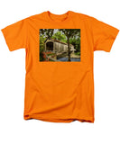 Comstock Covered Bridge East Hamptom Connecticut - Men's T-Shirt  (Regular Fit)