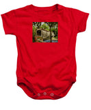 Comstock Covered Bridge East Hamptom Connecticut - Baby Onesie