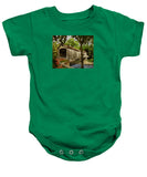 Comstock Covered Bridge East Hamptom Connecticut - Baby Onesie