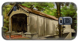 Comstock Covered Bridge East Hamptom Connecticut - Phone Case