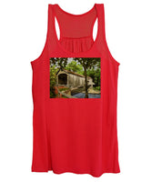 Comstock Covered Bridge East Hamptom Connecticut - Women's Tank Top