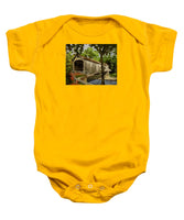 Comstock Covered Bridge East Hamptom Connecticut - Baby Onesie