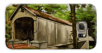 Comstock Covered Bridge East Hamptom Connecticut - Phone Case