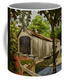 Comstock Covered Bridge East Hamptom Connecticut - Mug