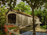 Comstock Covered Bridge East Hamptom Connecticut - Puzzle