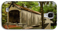 Comstock Covered Bridge East Hamptom Connecticut - Phone Case