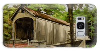 Comstock Covered Bridge East Hamptom Connecticut - Phone Case