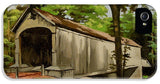 Comstock Covered Bridge East Hamptom Connecticut - Phone Case