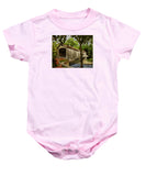 Comstock Covered Bridge East Hamptom Connecticut - Baby Onesie