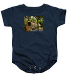 Comstock Covered Bridge East Hamptom Connecticut - Baby Onesie