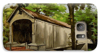 Comstock Covered Bridge East Hamptom Connecticut - Phone Case