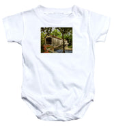 Comstock Covered Bridge East Hamptom Connecticut - Baby Onesie