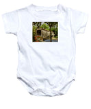 Comstock Covered Bridge East Hamptom Connecticut - Baby Onesie