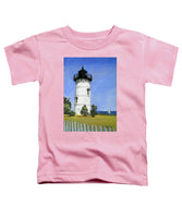 East Chop Lighthouse Martha's Vineyard Massachusetts - Toddler T-Shirt