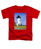 East Chop Lighthouse Martha's Vineyard Massachusetts - Toddler T-Shirt