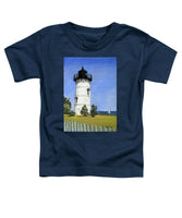 East Chop Lighthouse Martha's Vineyard Massachusetts - Toddler T-Shirt