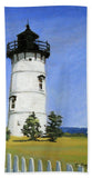 East Chop Lighthouse Martha's Vineyard Massachusetts - Beach Towel