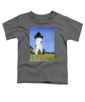 East Chop Lighthouse Martha's Vineyard Massachusetts - Toddler T-Shirt