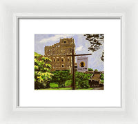 Gillette Castle East Haddam Connecticut - Framed Print