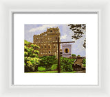 Gillette Castle East Haddam Connecticut - Framed Print